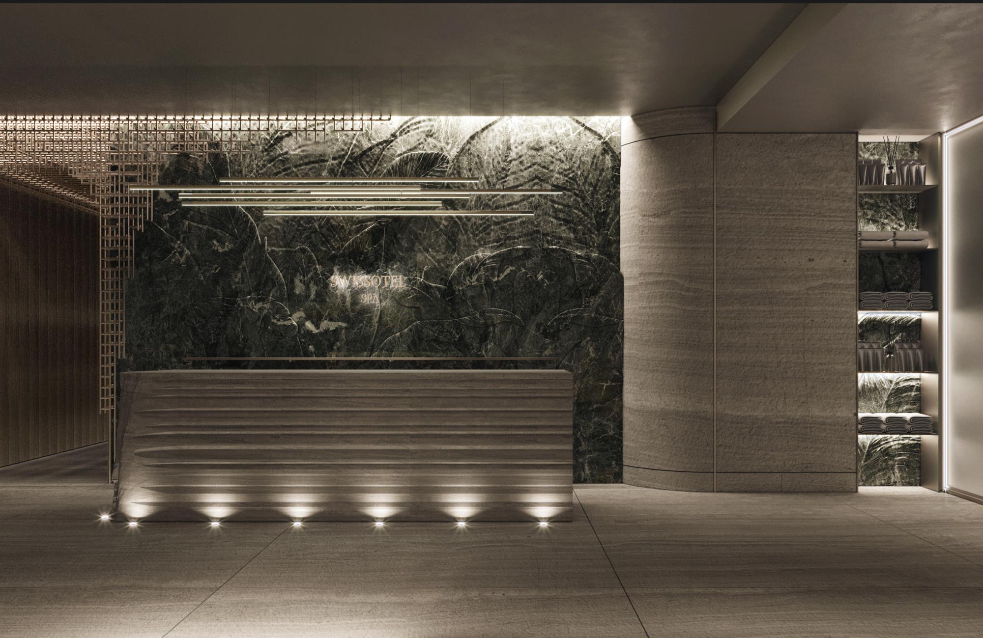 Swissotel Spa Sauna Proje Tasarımı